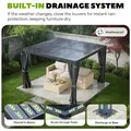 Louvered Pergola 10x10: view 3