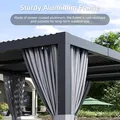 Louvered Pergola 10x12: view 3